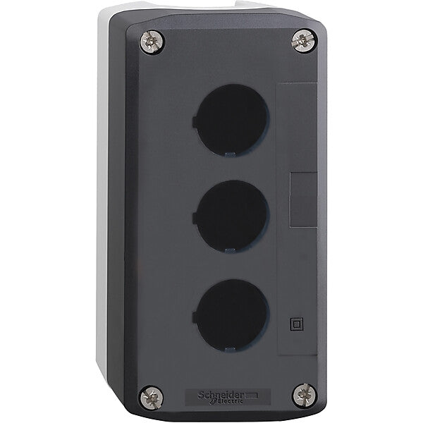 Schneider Electric Leergehäuse 3Stellen RAL 7035/7016 XALD03